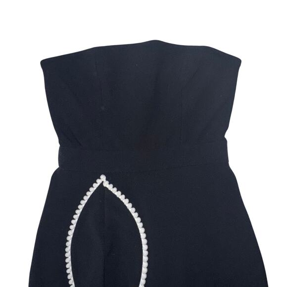 Alexis Peyton Black Sheath Strapless Dress Size Small - Picture 8 of 14